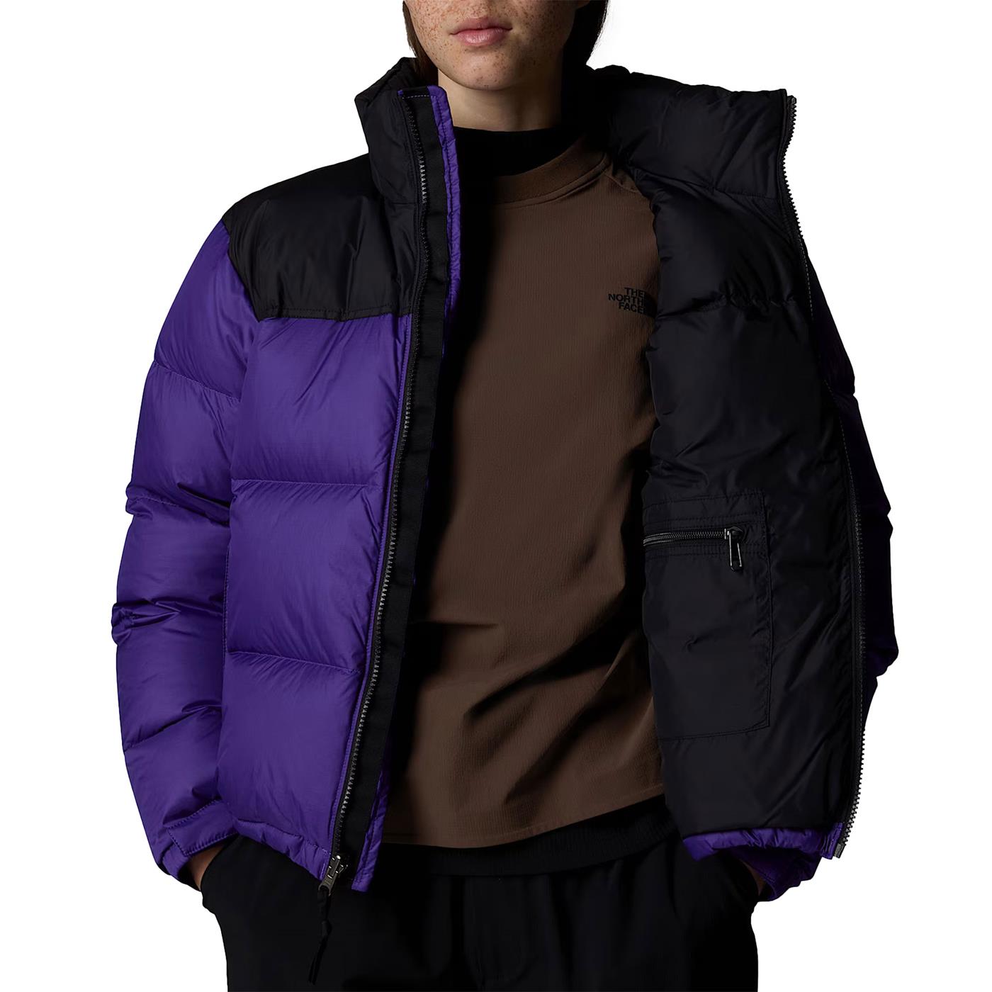 The North Face 1996 Retro Nuptse Jacket Peak Purple/TNF Blak  - NF0A3XEOS961