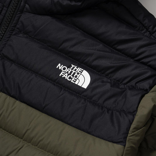 The North Face Stretch Down Hoodie Jacket Taupe Green  - NF0A3Y55BQW