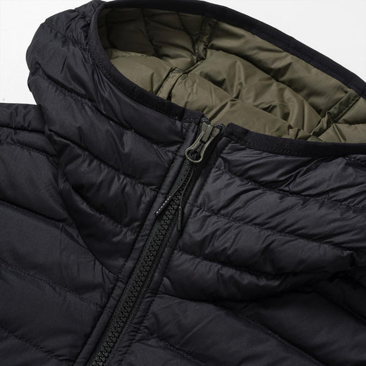 The North Face Stretch Down Hoodie Jacket Taupe Green  - NF0A3Y55BQW