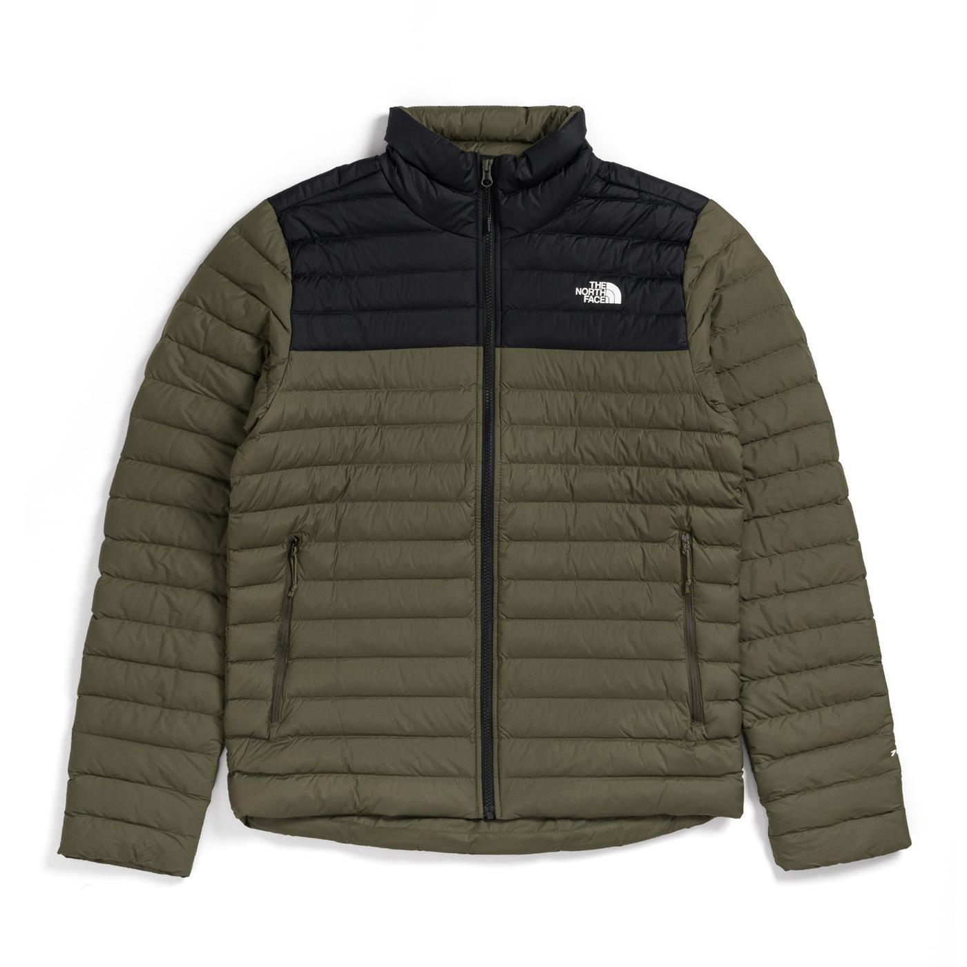 The North Face Stretch Down Jacket New Taupe Green/TNF Black  - NF0A3Y56BQW1
