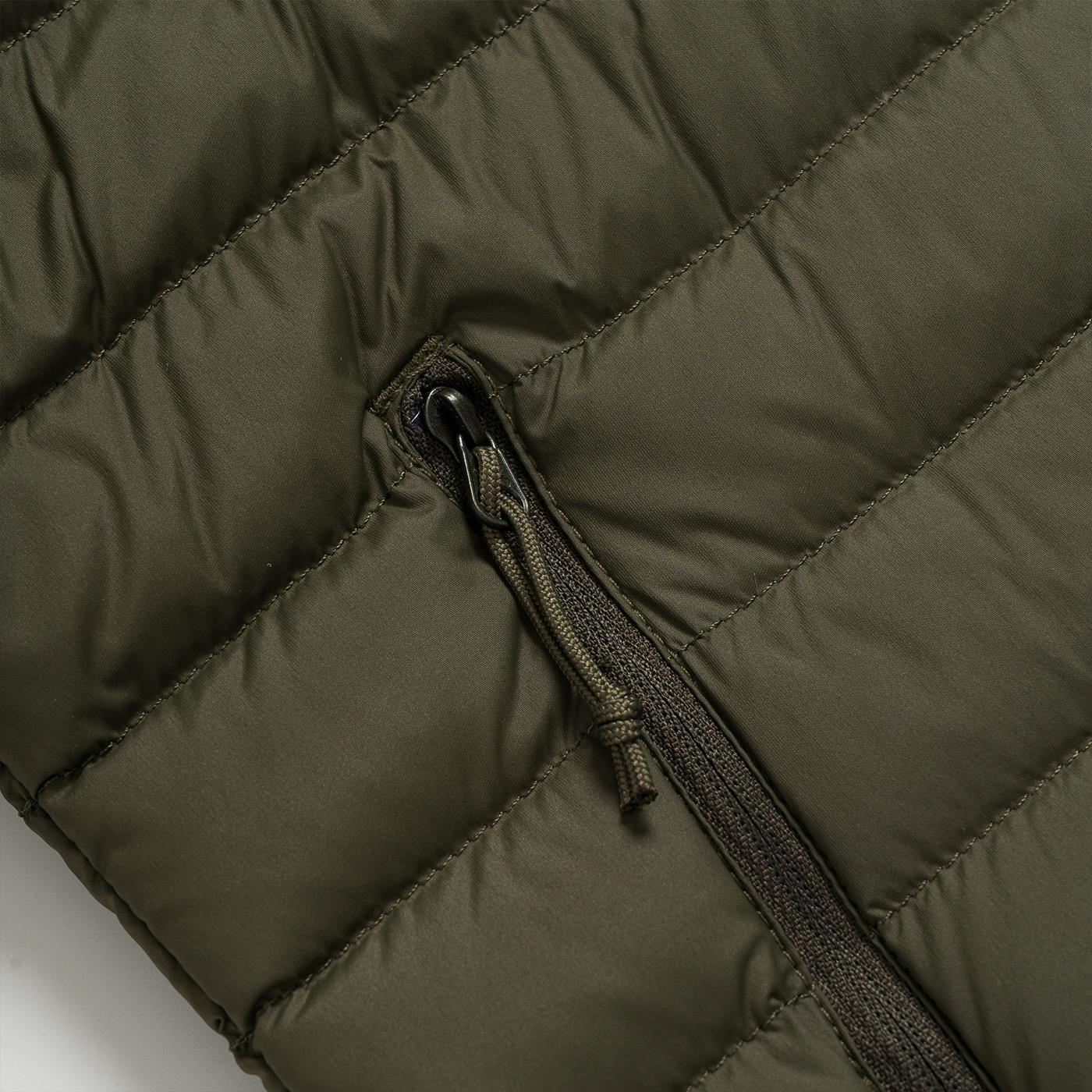 The North Face Stretch Down Jacket New Taupe Green/TNF Black  - NF0A3Y56BQW1