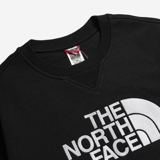 The North Face Drew Peak Crew Sweat TNF Black/TNF White  - NF0A4SVRKY41