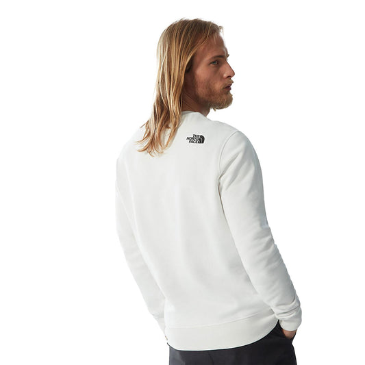 The North Face Drew Peak Crew Sweat TNF White/TNF Black  - NF0A4SVRLA91