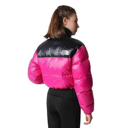 The North Face W Nuptse Short Jacket Fuschia Pink  - NF0A5GGE1461