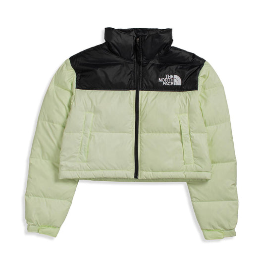 The North Face W Nuptse Short Jacket Lime Cream  - NF0A5GGEN131