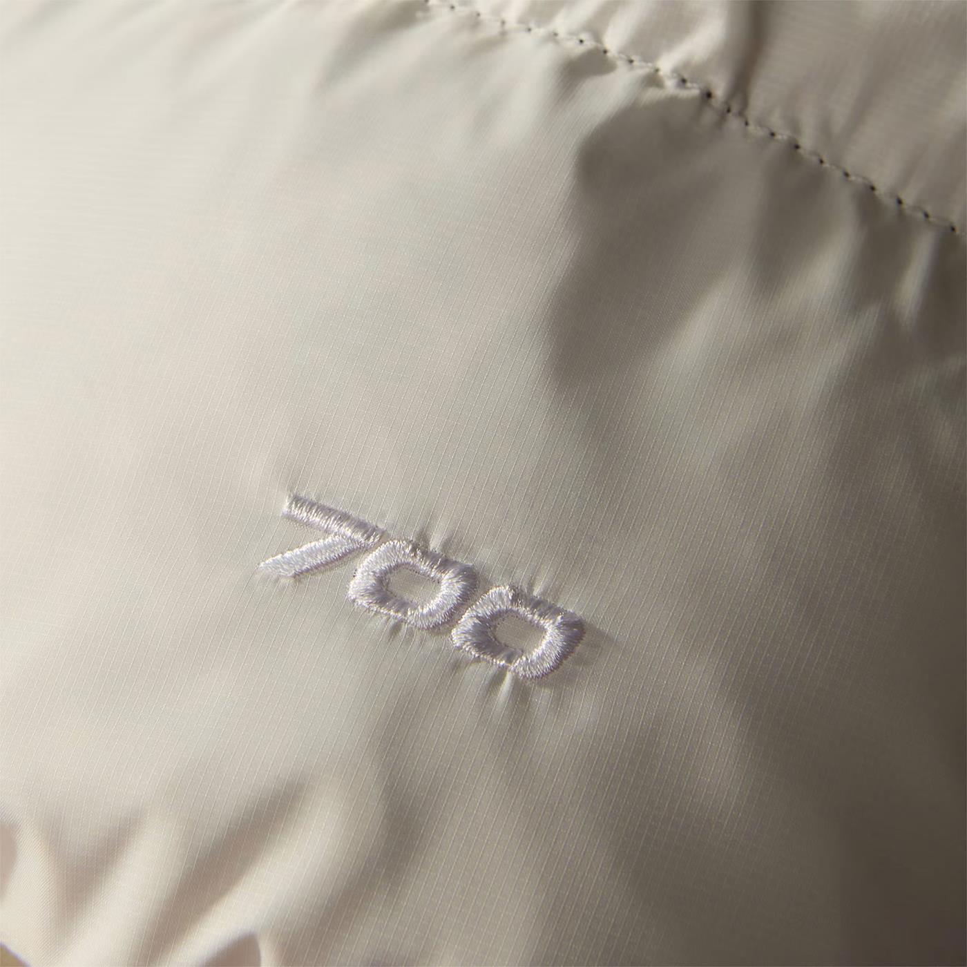 The North Face Nuptse Short Jacket White Dune/NF Black  - NF0A5GGEROU1