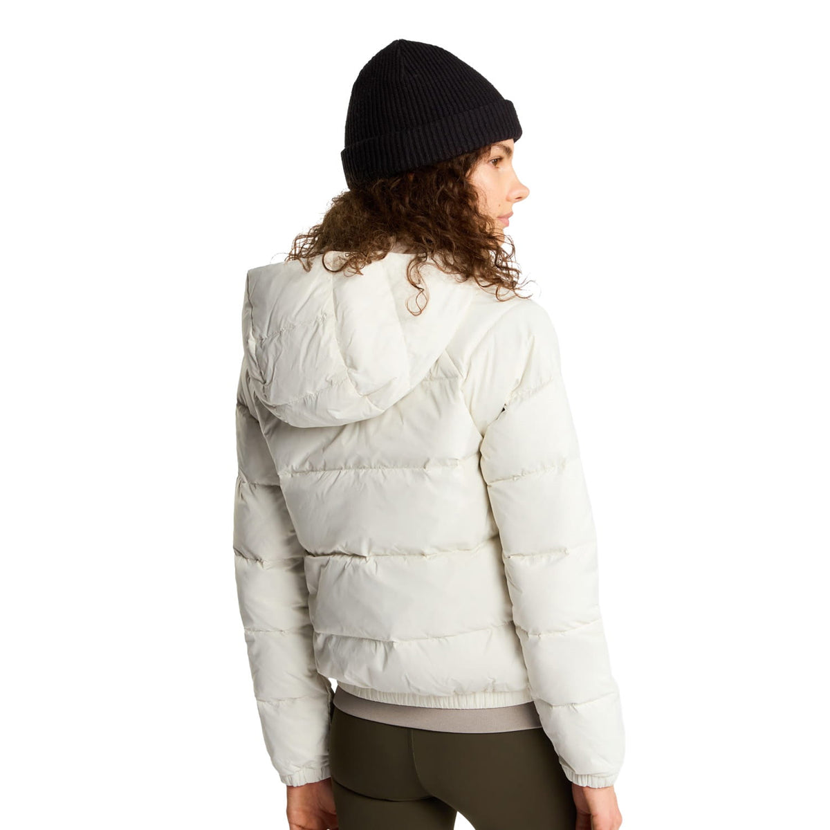 The North Face W Hydrenalite Down Hoodie Jacket White Dune  - NF0A5GGGQLI1