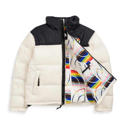 The North Face 1996 Retro Nuptse Pride Jacket Gardenia White  - NF0A7QKWN31