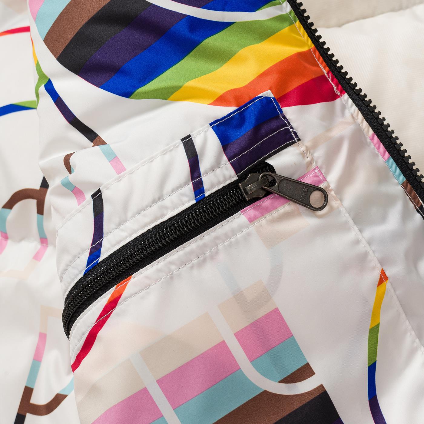 The North Face 1996 Retro Nuptse Pride Jacket Gardenia White  - NF0A7QKWN31