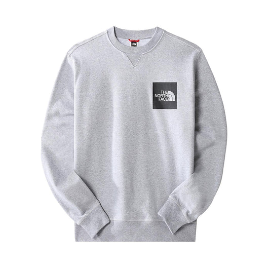 The North Face Fine Crew TNF Light Grey Heather  - NF0A7X1LDYX1
