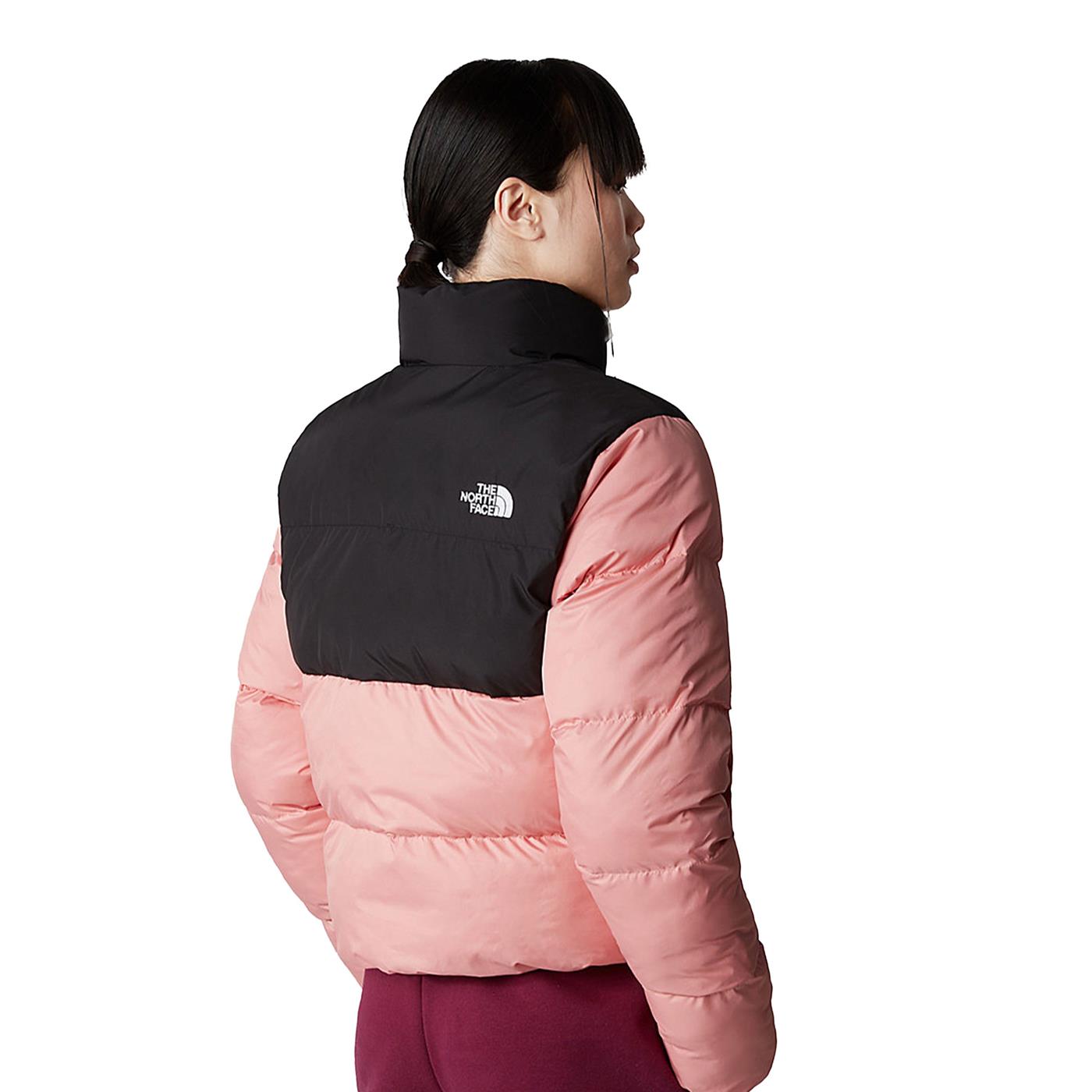 The North Face Cropped Saikuru Jacket Shady Rose/TNF Black  - NF0A853MOF61
