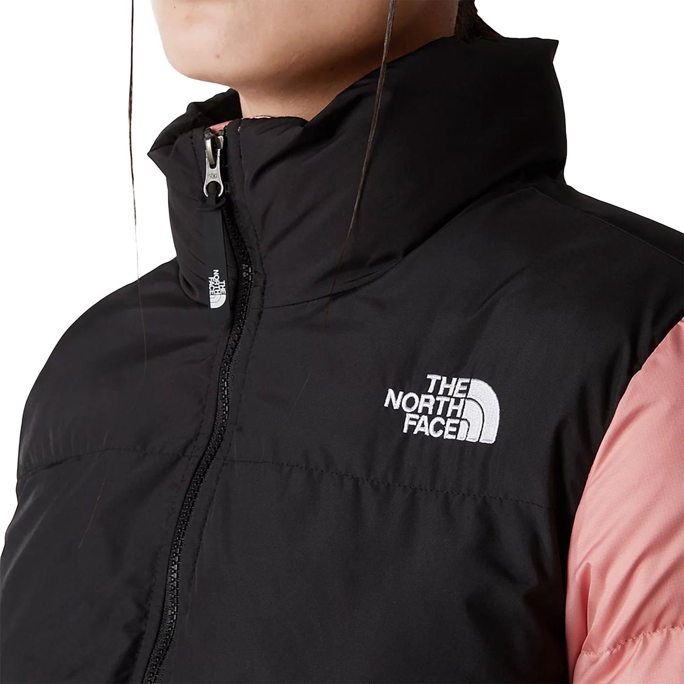 The North Face Cropped Saikuru Jacket Shady Rose/TNF Black  - NF0A853MOF61