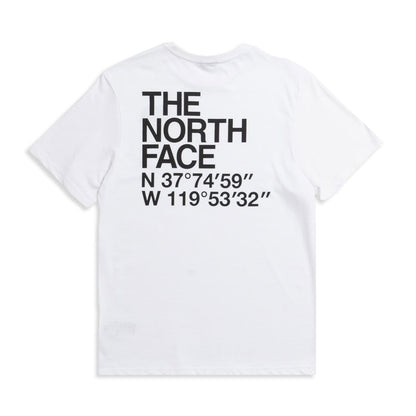 The North Face Coordinates Tee S/S TNF White/TNF Black  - NF0A8542FN41