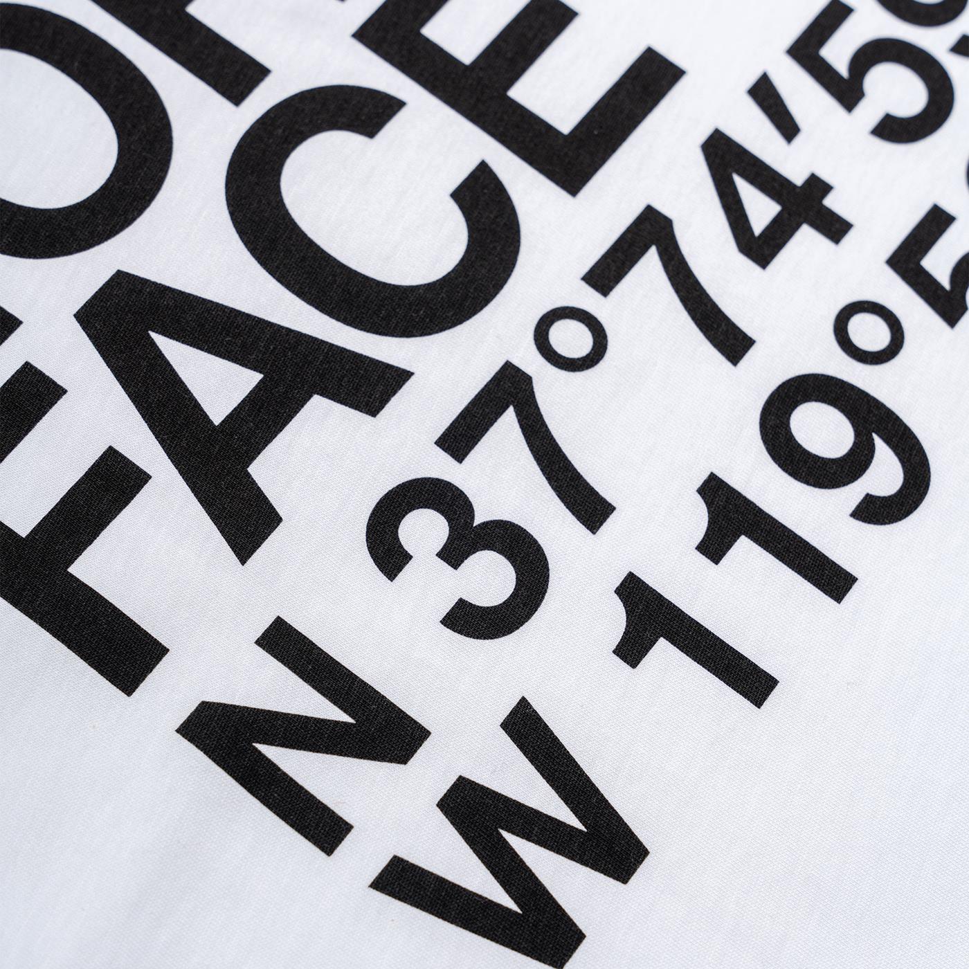 The North Face Coordinates Tee S/S TNF White/TNF Black  - NF0A8542FN41
