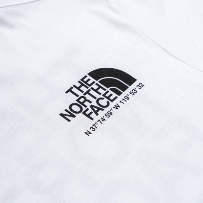 The North Face Coordinates Tee S/S TNF White/TNF Black  - NF0A8542FN41