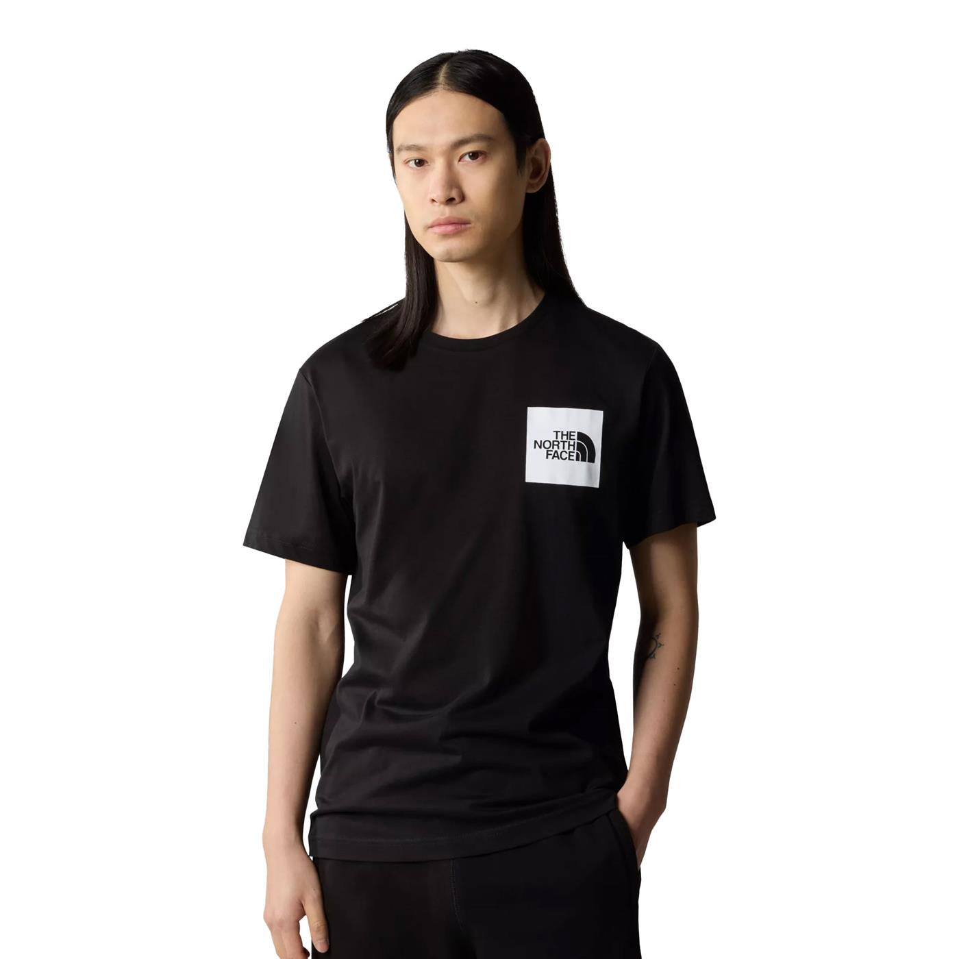 The North Face S/S Fine Tee TNF Black  - NF0A87NDJK31