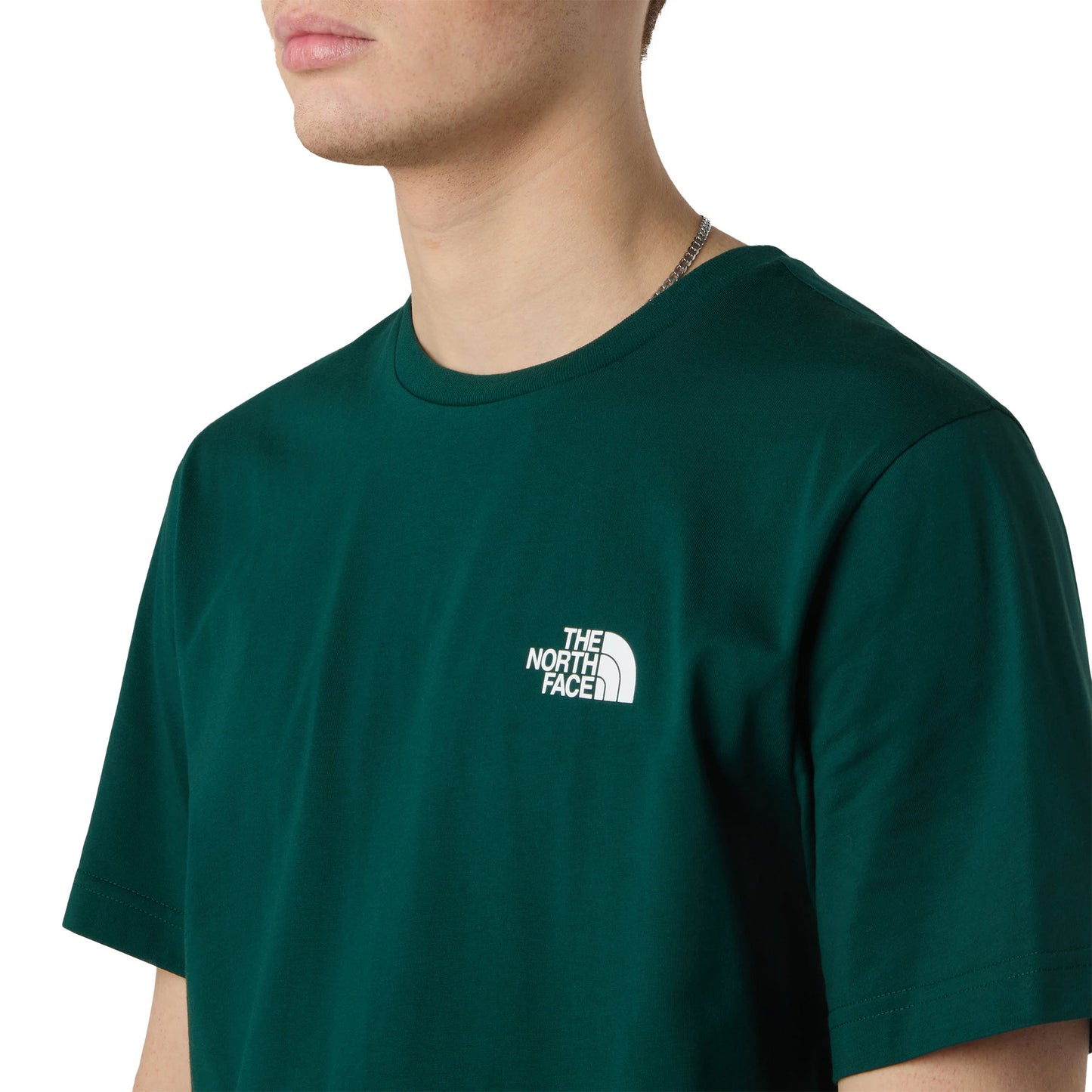 The North Face S/S Simple Dome Tee Hunter Green  - NF0A87NG1KI1