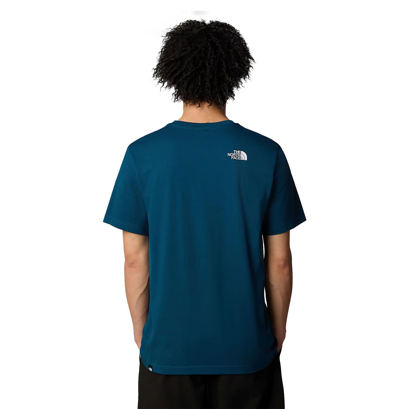 The North Face S/S Simple Dome Tee Midnight Petrol  - NF0A87NG1NO1