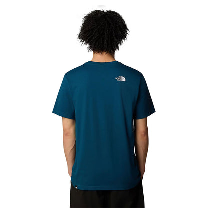 The North Face S/S Simple Dome Tee Midnight Petrol  - NF0A87NG1NO1