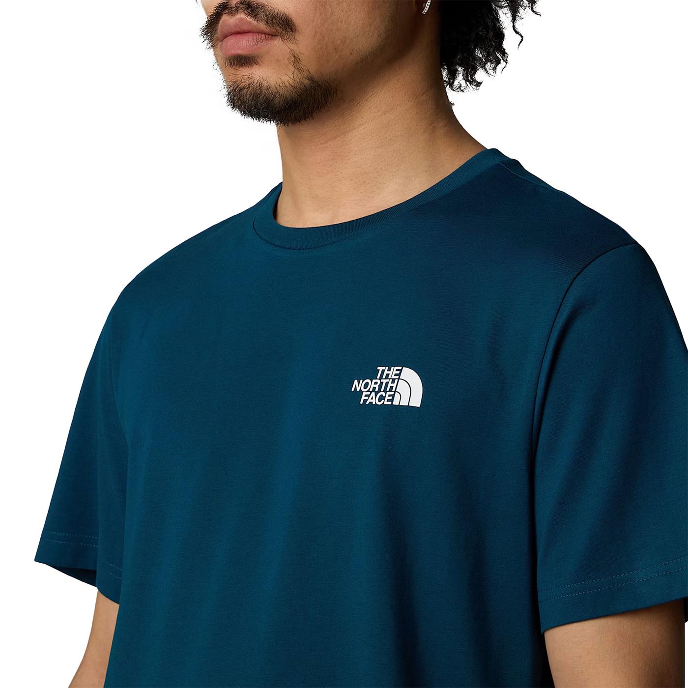 The North Face S/S Simple Dome Tee Midnight Petrol  - NF0A87NG1NO1