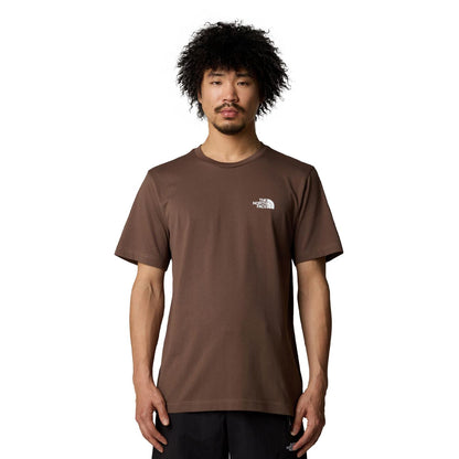 The North Face S/S Simple Dome Tee Smokey Brown  - NF0A87NG1OI1