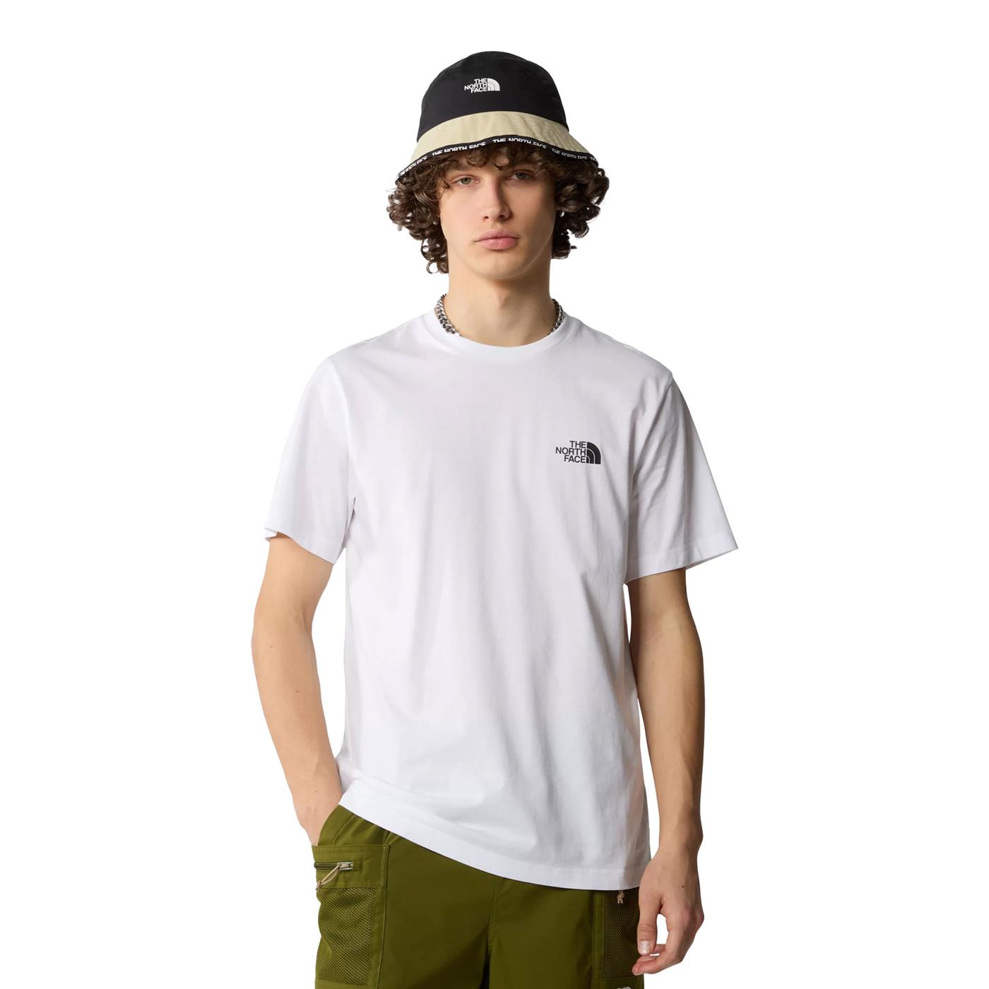 The North Face S/S Simple Dome Tee TNF White  - NF0A87NGFN41