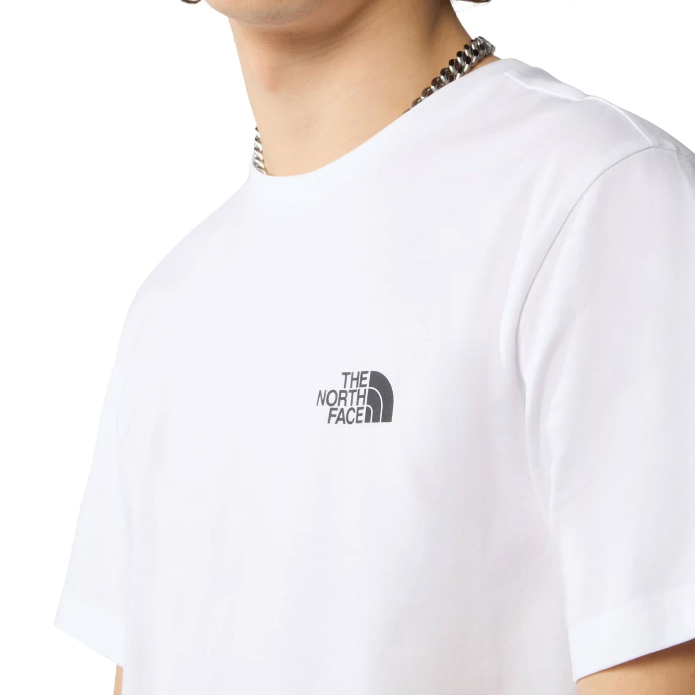 The North Face S/S Simple Dome Tee TNF White  - NF0A87NGFN41