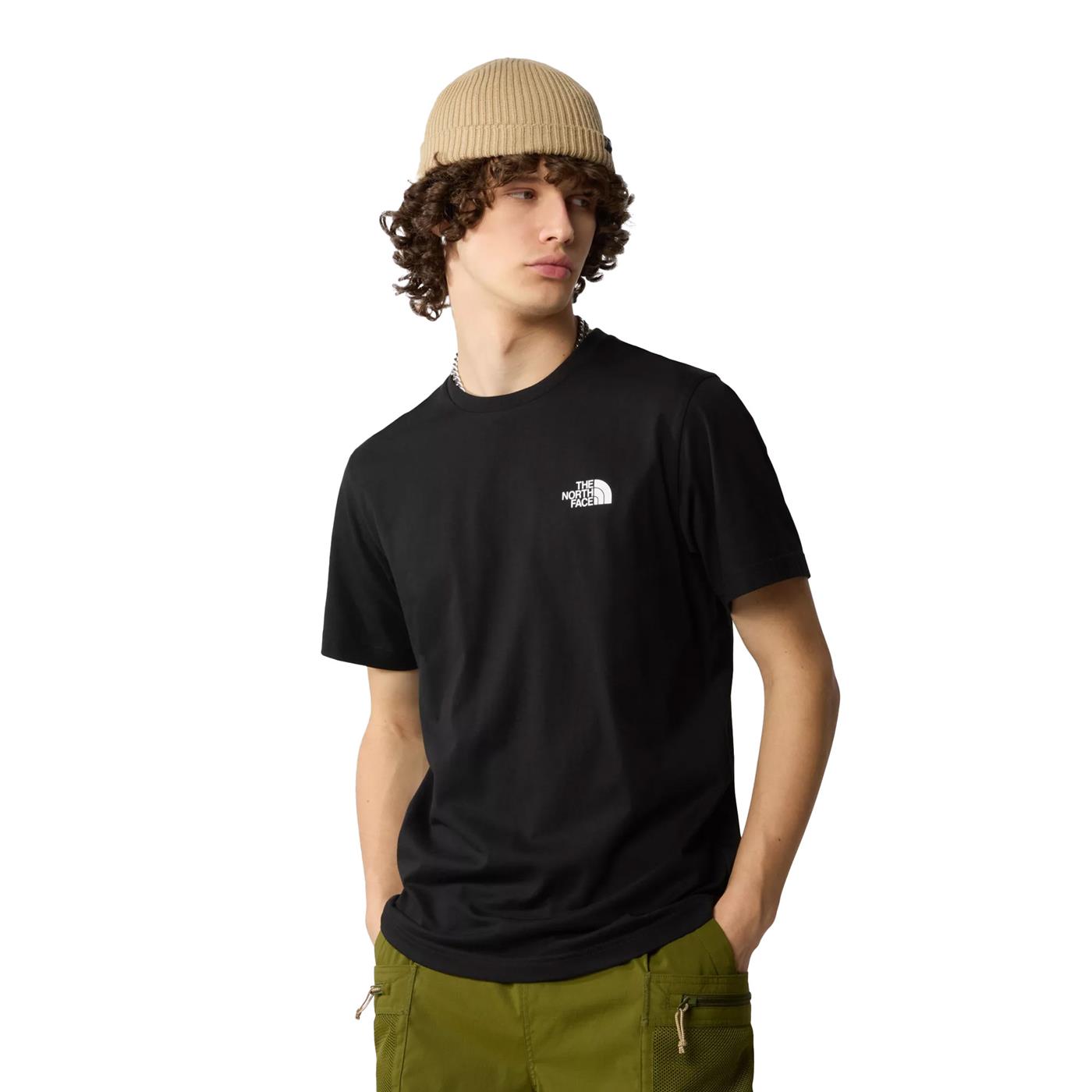 The North Face S/S Simple Dome Tee TNF Black  - NF0A87NGJK31