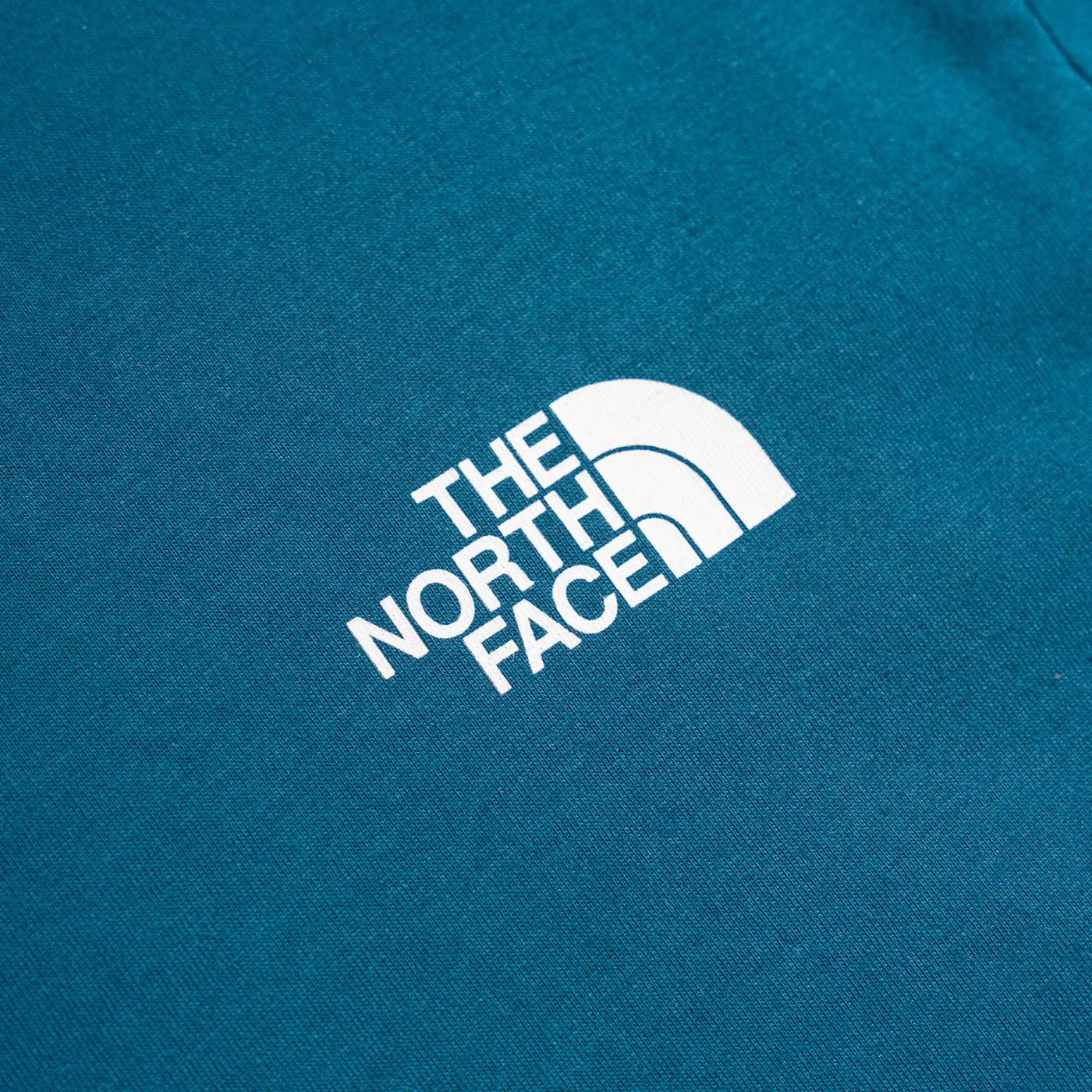 The North Face S/S Redbox Tee Midnight Petrol/TNF Red  - NF0A87NP9IW1