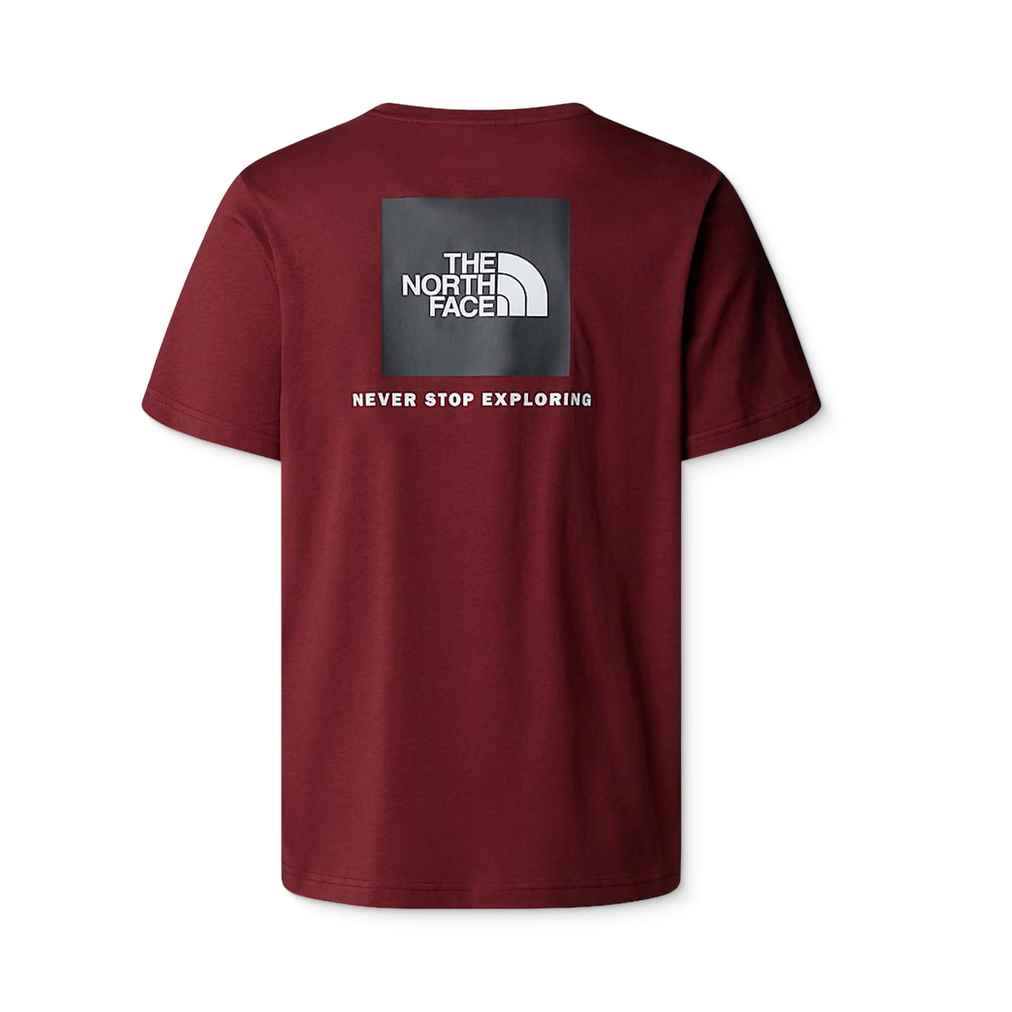 The North Face S/S Box NSE Tee Sumac/Asphalt Grey  - NF0A87NPDO31