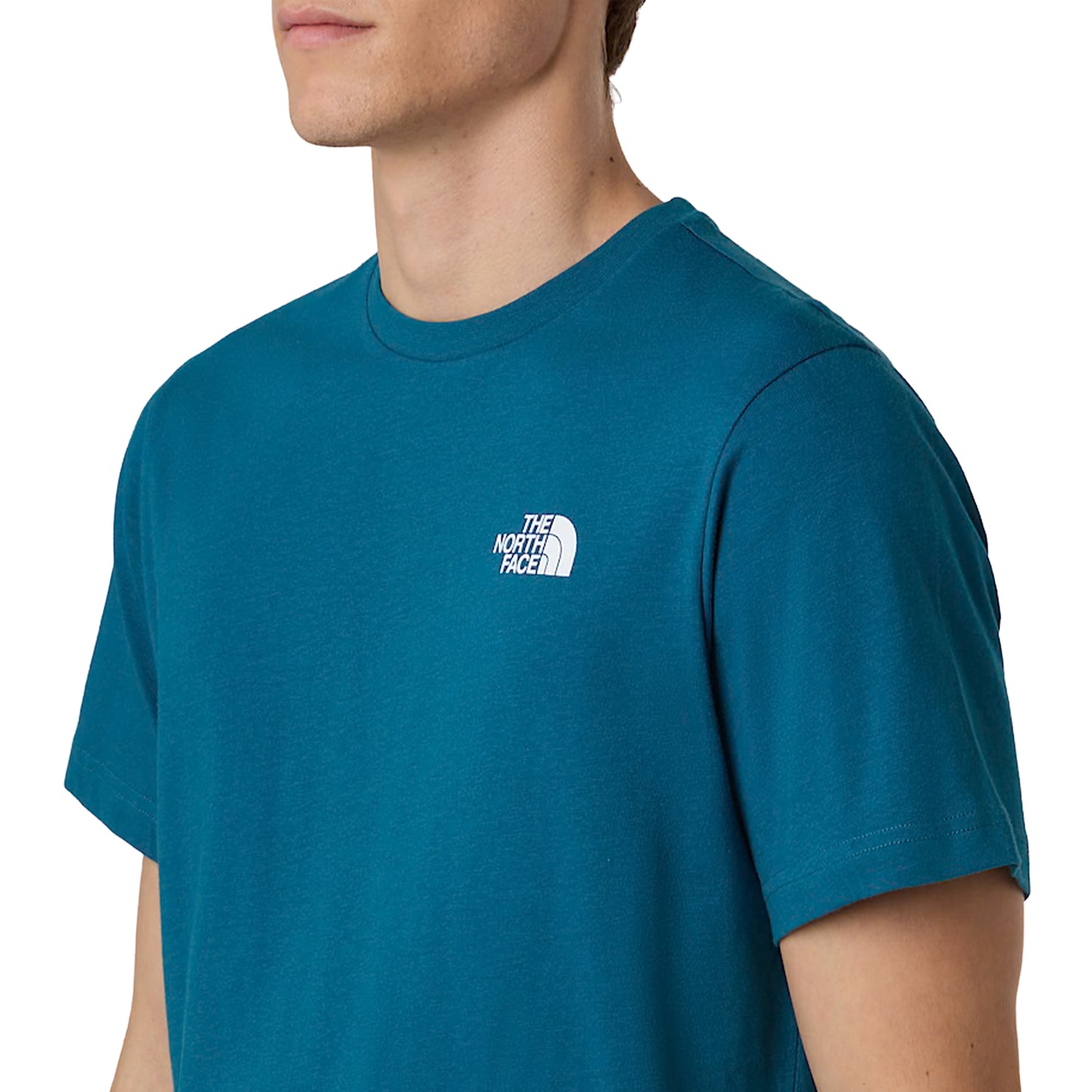 The North Face S/S Box NSE Tee Mineral Ink/TNF White  - NF0A87NPF9T1