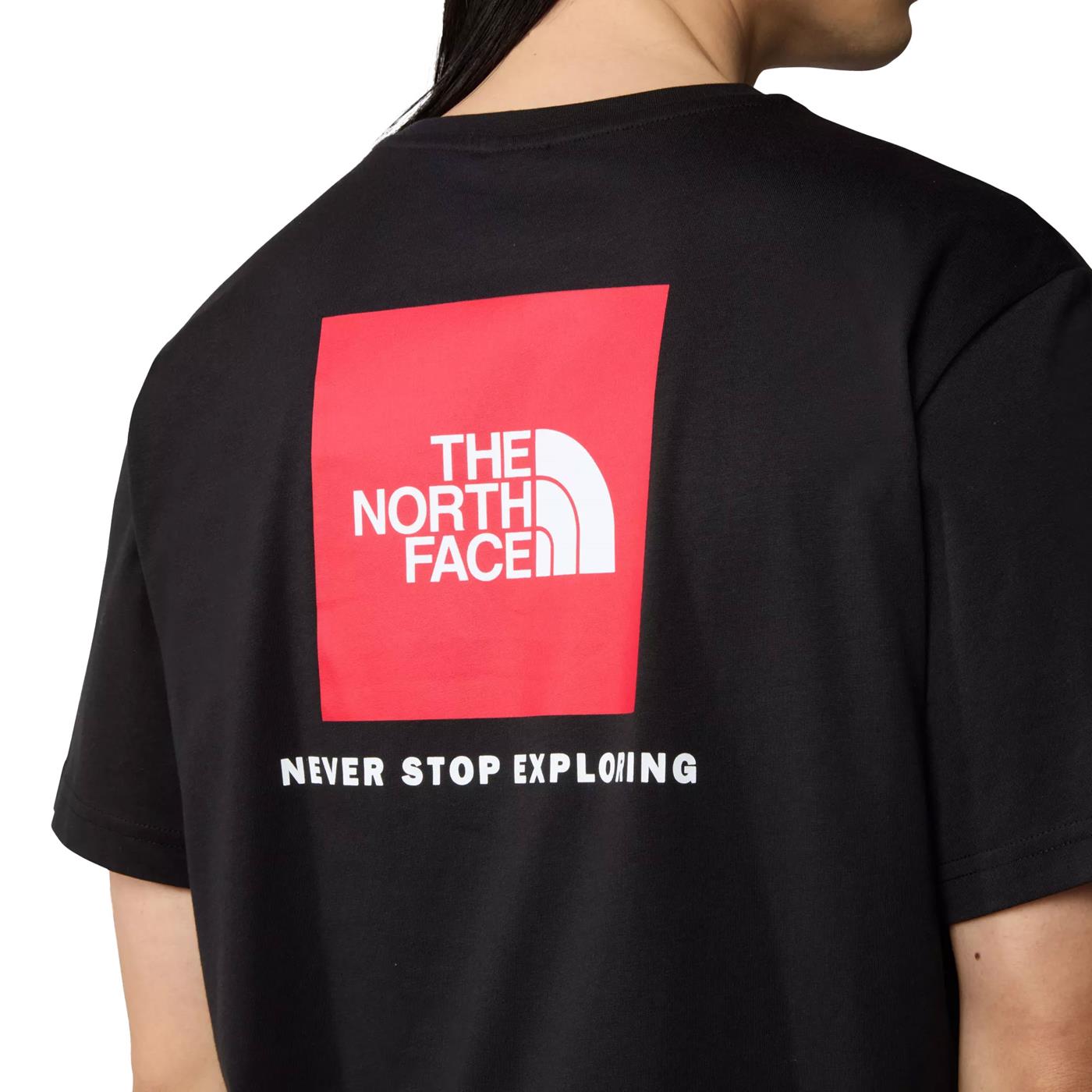 The North Face S/S Redbox Tee TNF Black  - NF0A87NPJK31