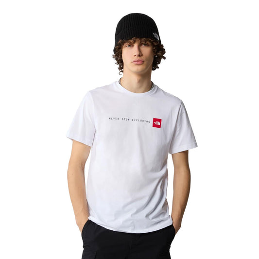 The North Face S/S Never Stop Exploring Tee TNF White  - NF0A87NSFN41