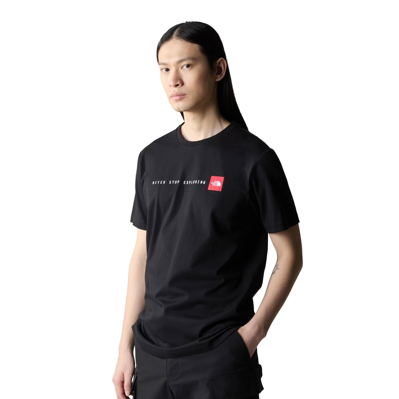 The North Face S/S Never Stop Exploring Tee TNF Black  - NF0A87NSJK31