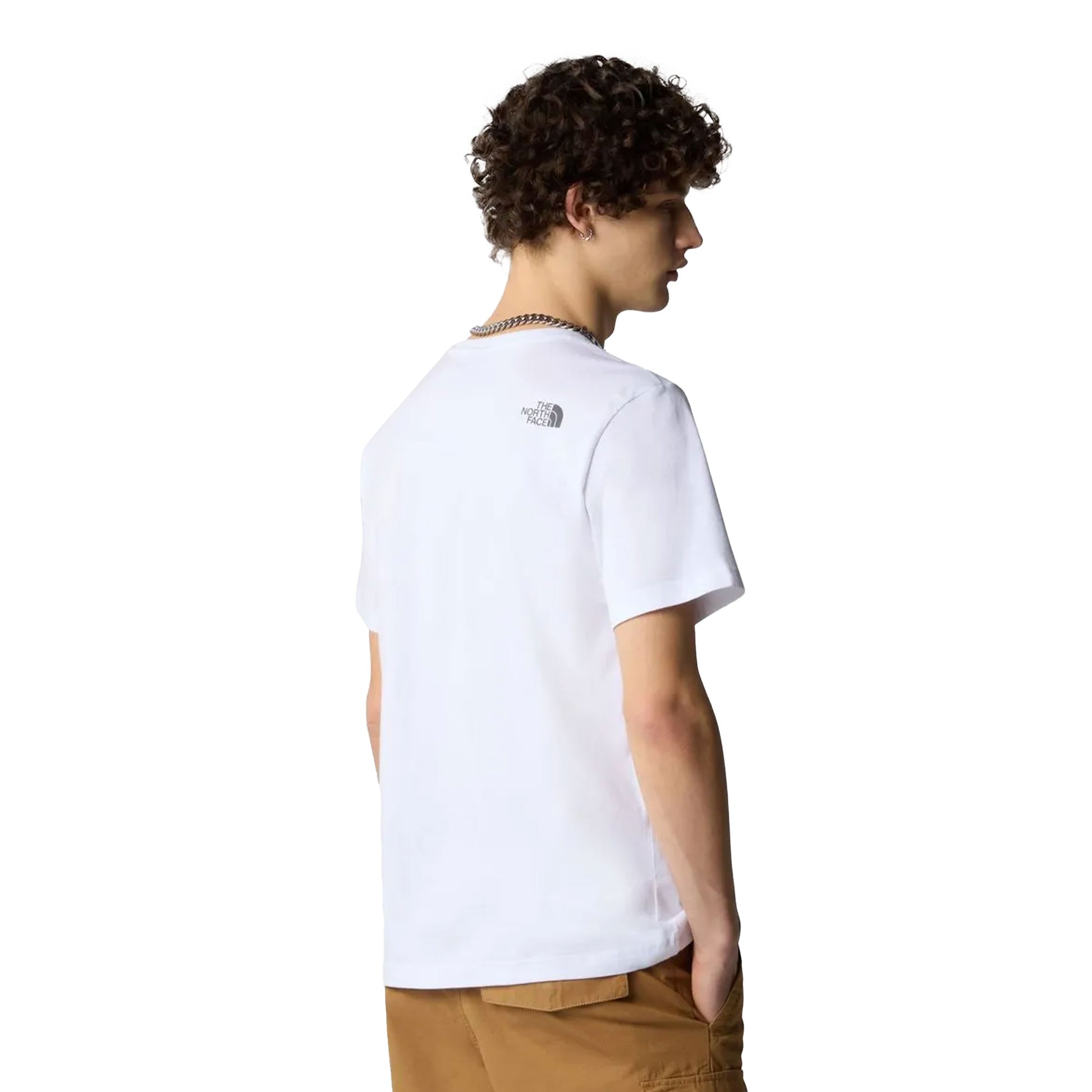The North Face S/S Mountain Line Tee TNF White  - NF0A87NTFN41