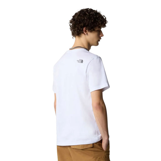 The North Face S/S Mountain Line Tee TNF White  - NF0A87NTFN41