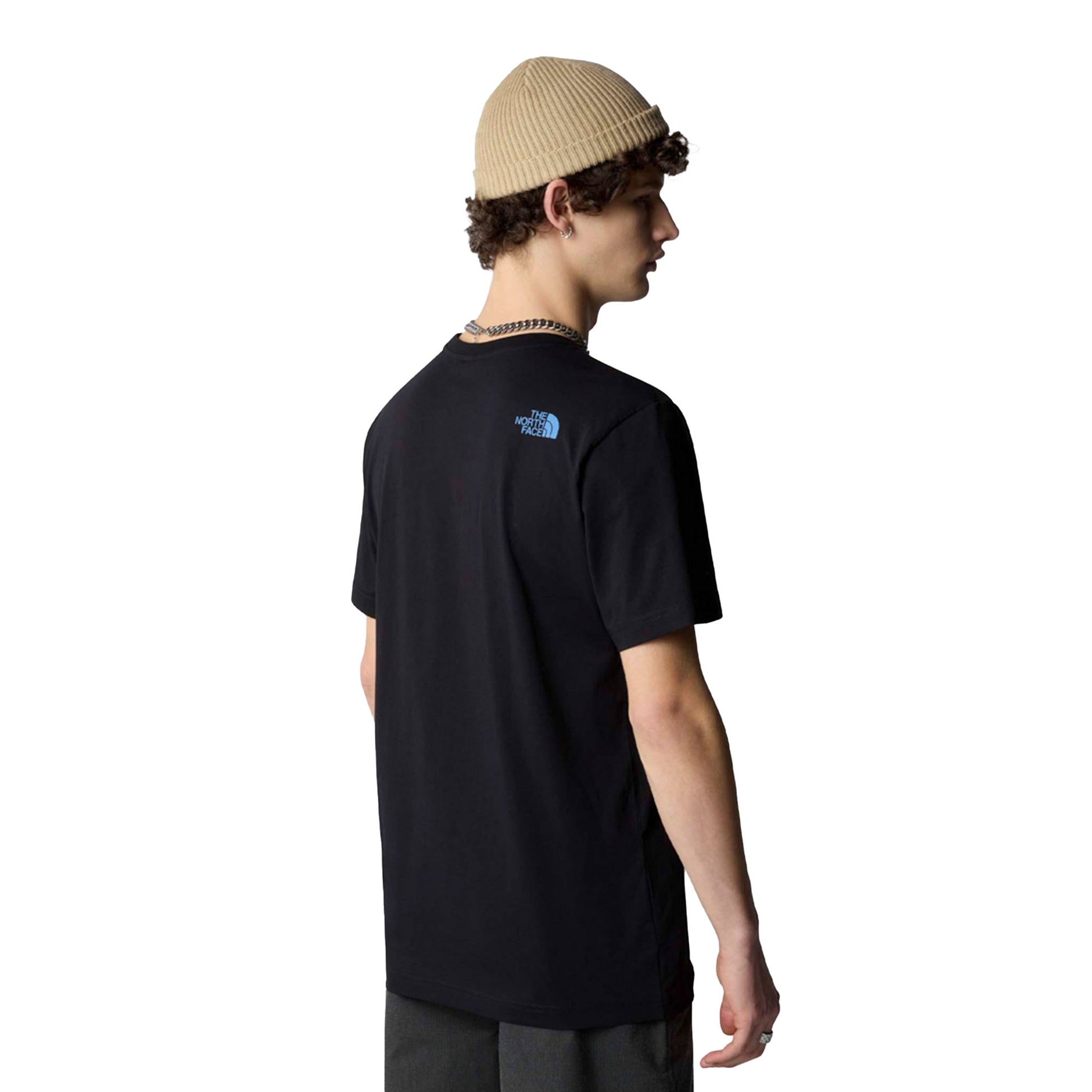 The North Face S/S Mountain Line Tee TNF Black  - NF0A87NTJK31