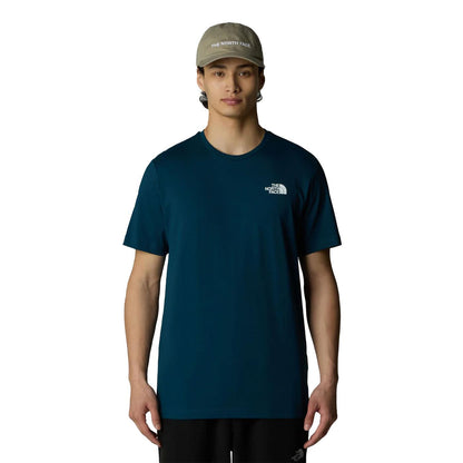 The North Face S/S Redbox Celebration Tee Midnight Petrol  - NF0A87NV1NO1