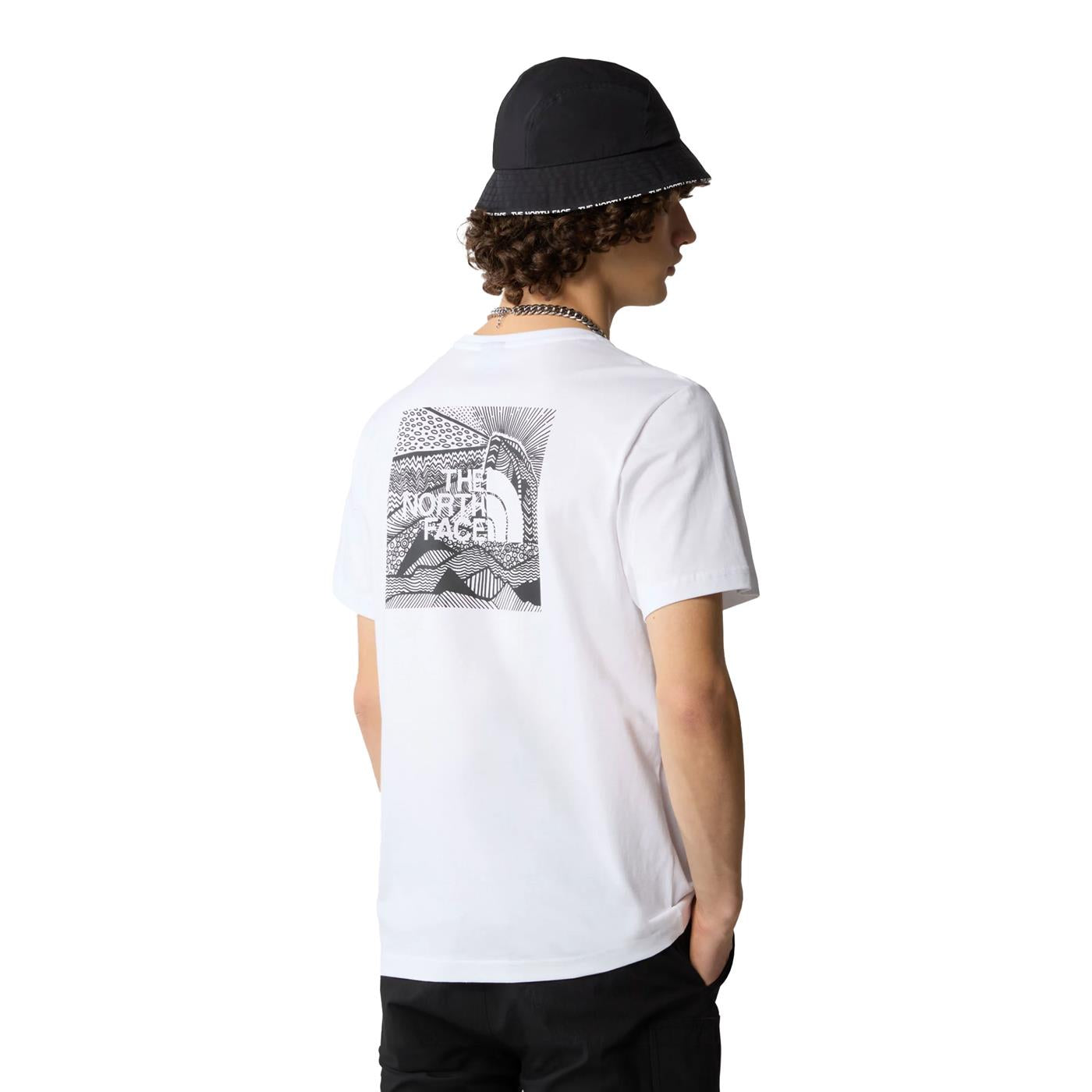 The North Face S/S Redbox Celebration Tee TNF White  - NF0A87NVFN41
