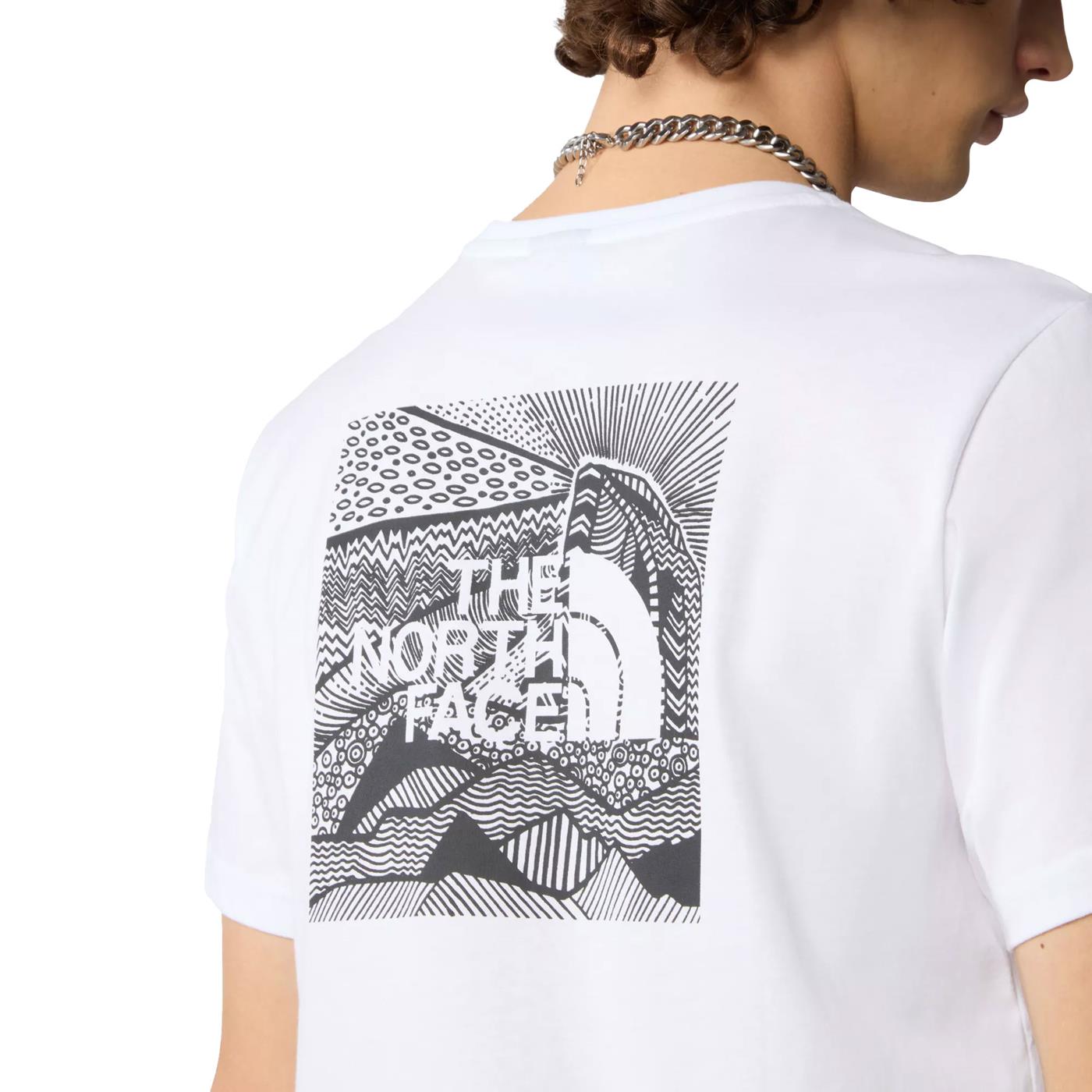 The North Face S/S Redbox Celebration Tee TNF White  - NF0A87NVFN41