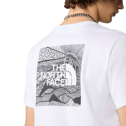 The North Face S/S Redbox Celebration Tee TNF White  - NF0A87NVFN41