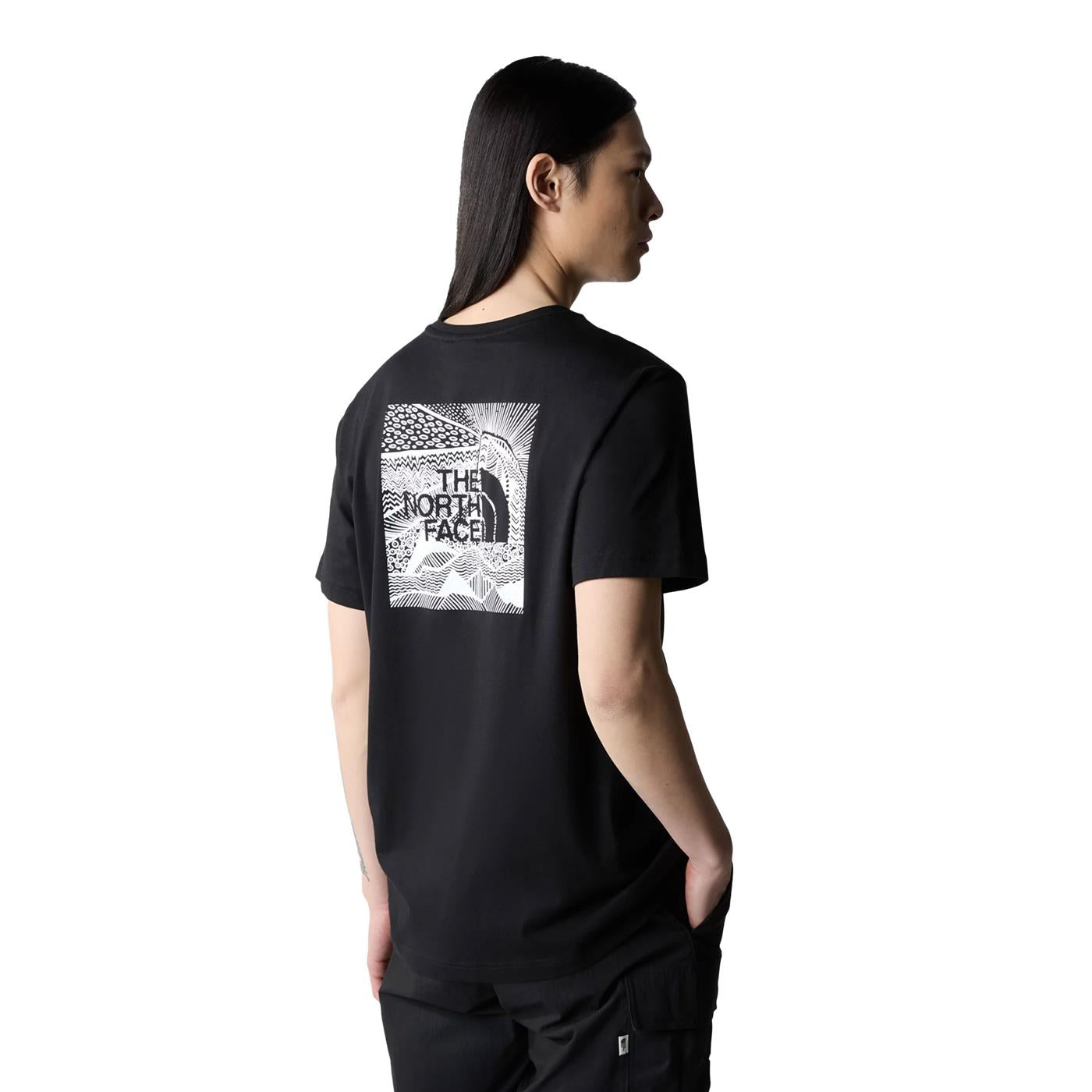 The North Face S/S Redbox Celebration Tee TNF Black  - NF0A87NVJK31
