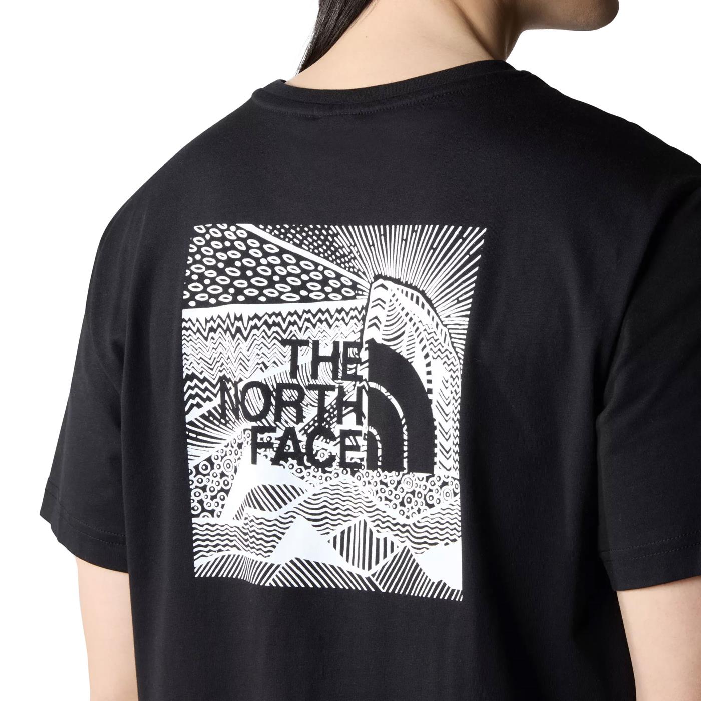 The North Face S/S Redbox Celebration Tee TNF Black  - NF0A87NVJK31