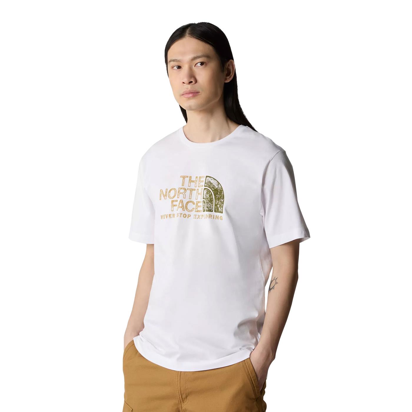 The North Face S/S Rust 2 Tee TNF White  - NF0A87NWFN41