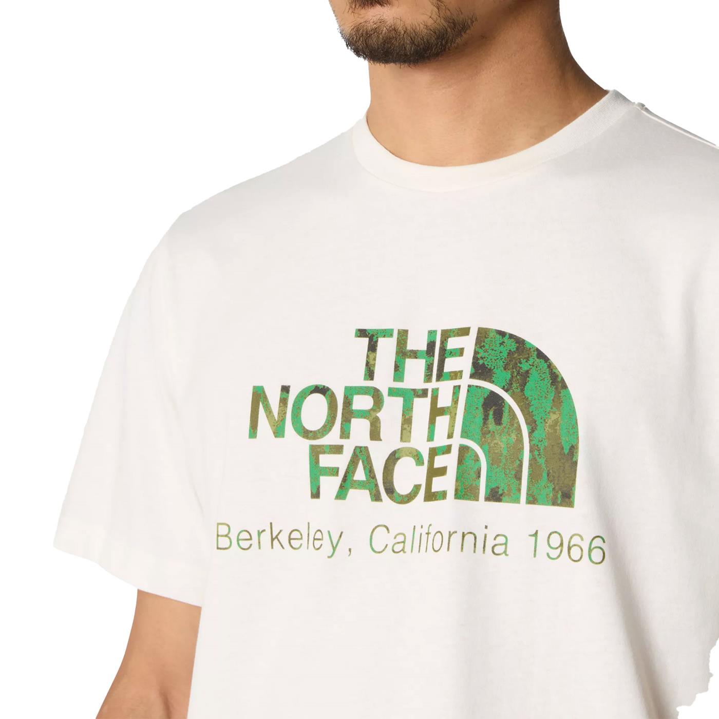 The North Face Berkeley California S/S Tee White Dune  - NF0A87U5Y1O1