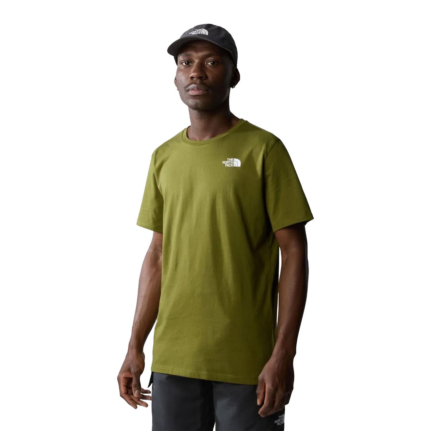 The North Face Foundation Mountain Lines Graphic Tee Forest  - NF0A8830PIB1