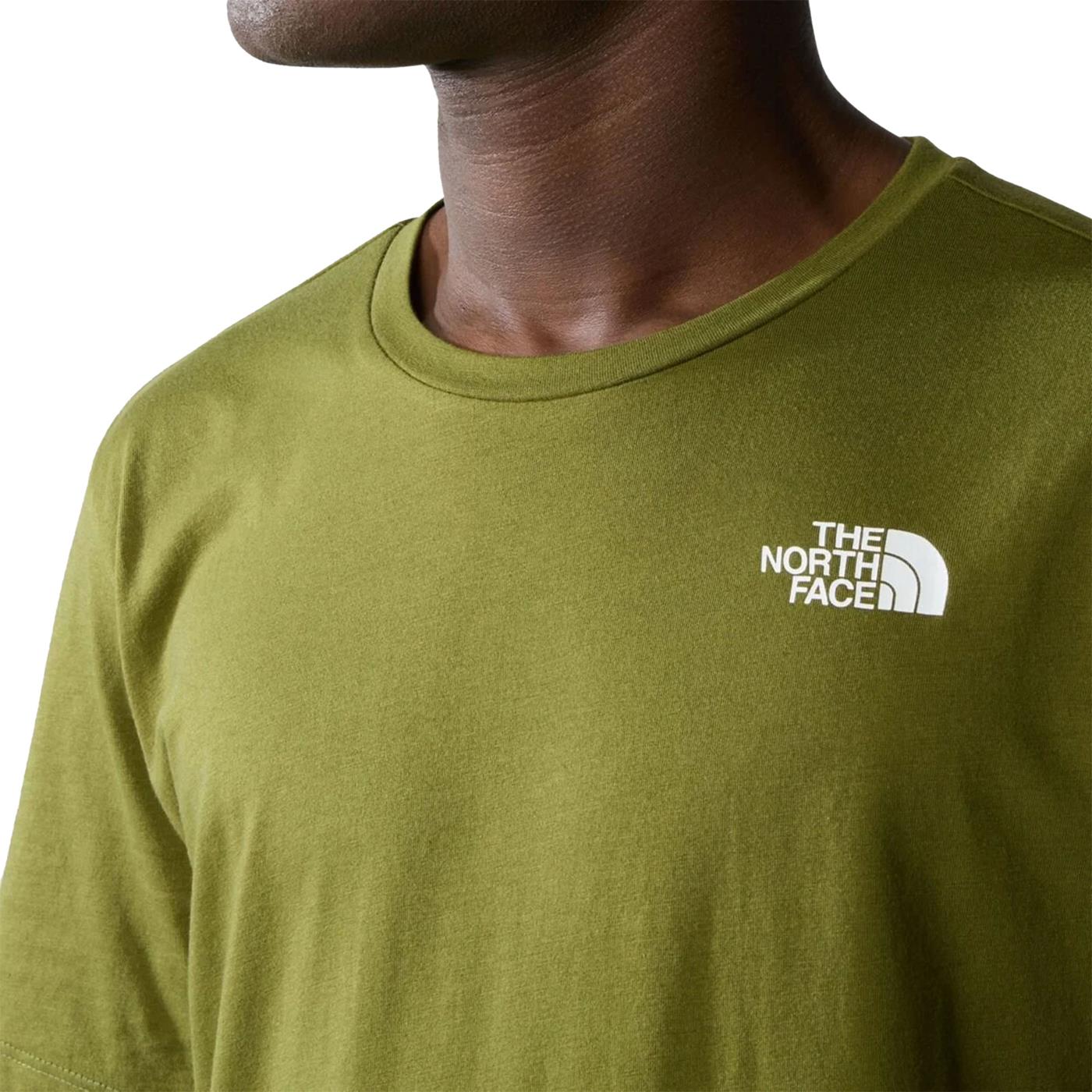 The North Face Foundation Mountain Lines Graphic Tee Forest  - NF0A8830PIB1