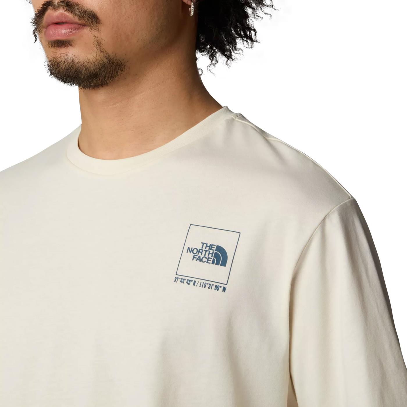 The North Face S/S Coordinates Tee White Dune  - NF0A89DAQLI1