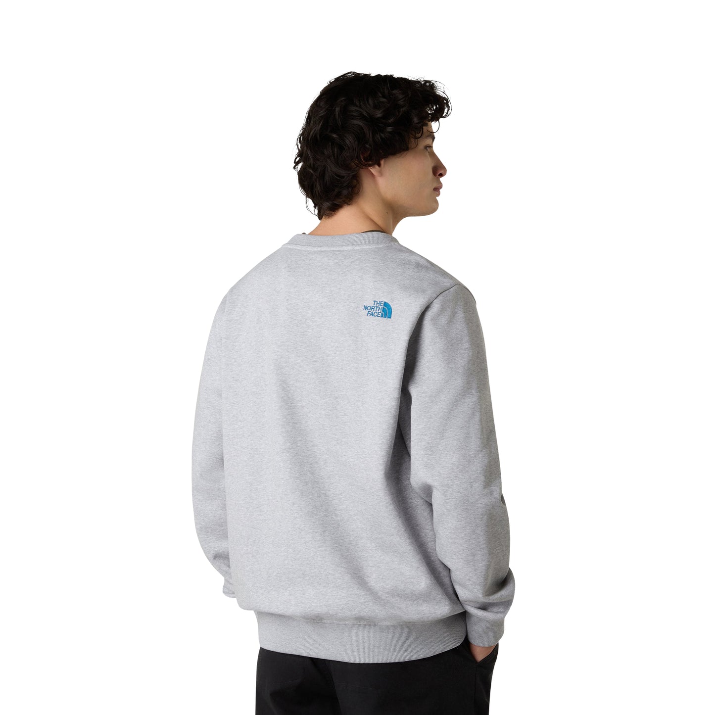 The North Face Drew Peak Crew TNF Light Grey Heather  - NF0A89EKFAO1