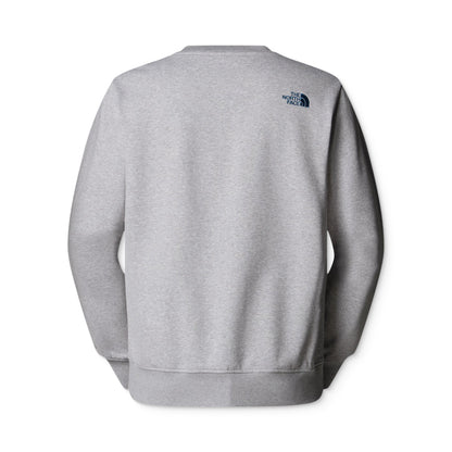 The North Face Drew Peak Crew TNF Light Grey Heather  - NF0A89EKFAO1